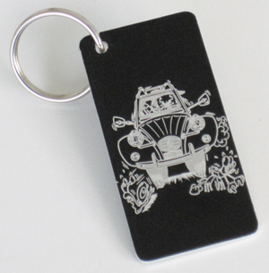 2CV key ring